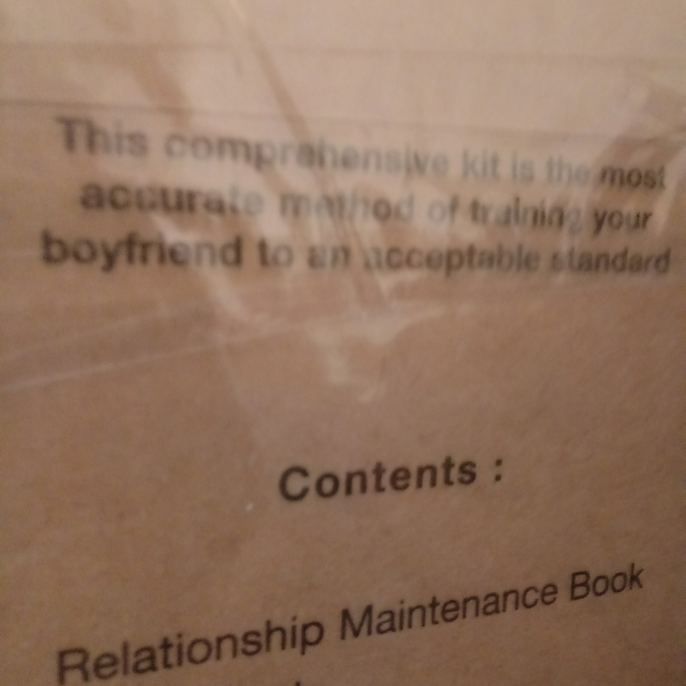 "Boyfriend Training Kit" - Picture 3 of 4